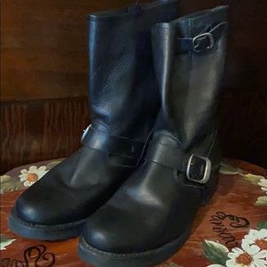 Frye Engineer Boots Size 8